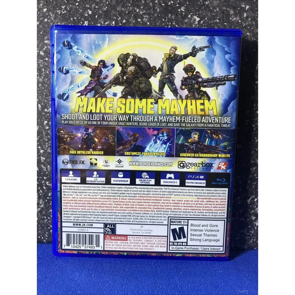 N/A borderlands action